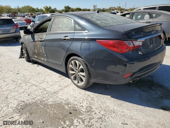 2014 Hyundai Sonata SE with VIN 5NPEC4AC2EH883347, listed as a Copart auction lot 76343144 with 0 mi miles and Salvage Title. Bid and sale history available at carsss.com. Image 2.