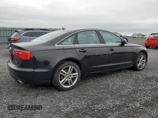 2013 Audi A6 with VIN WAUHFCFC1DN036175, listed as a Copart auction lot 61221015 with 135,750 mi miles and Clean title. Bid and sale history available at DreamBid. Image 3.