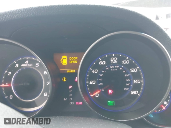 2009 Acura MDX z VIN 2HNYD28249H519483, wystawiony jako IAAI lot #42249350 z przebiegiem 149 203 mil mil oraz . Historia ofert i sprzedaży dostępna na DreamBid. Obrazek 7.