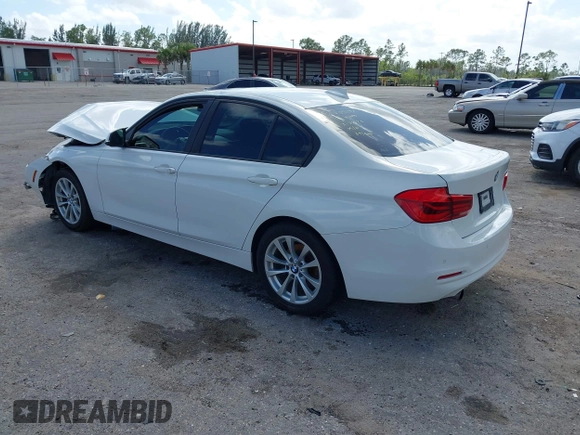 2017 BMW 3 Series 320i with VIN WBA8E1G3XHNU15820, listed as a IAAI auction lot 41972367 with 74,181 mi miles and . Bid and sale history available at carsss.com. Image 3.