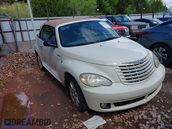 2006 Chrysler PT Cruiser Touring with VIN 3C3JY55E06T346418, listed as a IAAI auction lot 42190681 with 60,175 mi miles and . Bid and sale history available at DreamBid. Image 1.