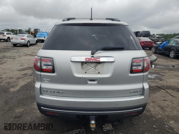 2016 GMC Acadia SLE z VIN 1GKKVPKD3GJ153659, wystawiony jako Copart lot #57607225 z przebiegiem 178 129 mil mil oraz Szkoda całkowita • Salvage title. Historia ofert i sprzedaży dostępna na DreamBid. Obrazek 6.