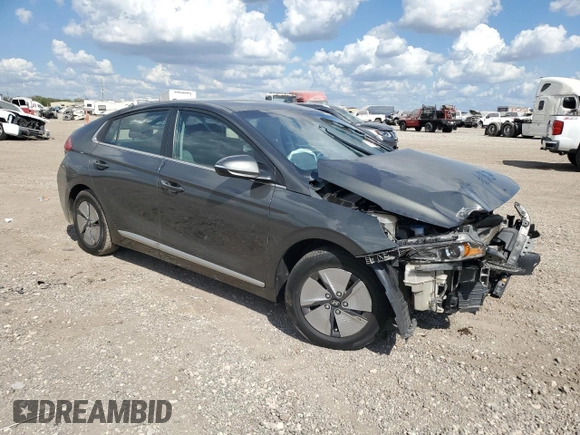 2021 Hyundai Ioniq SE with VIN KMHC75LC6MU257816, listed as a Copart auction lot 77781774 with 70,130 mi miles and Salvage Title. Bid and sale history available at DreamBid. Image 4.