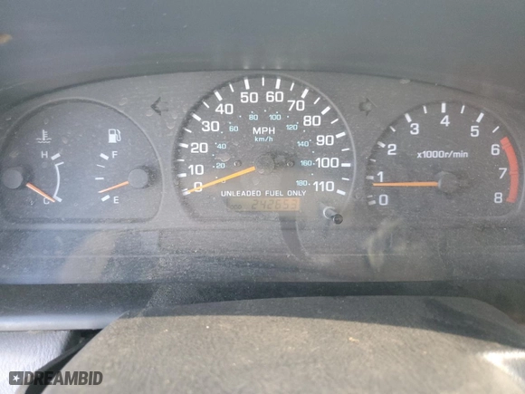 1998 Nissan Frontier 2WD XE with VIN 1N6DD26S0WC332244, listed as a Copart auction lot 89191295 with 242,653 mi miles and Salvage Title. Bid and sale history available at carsss.com. Image 9.