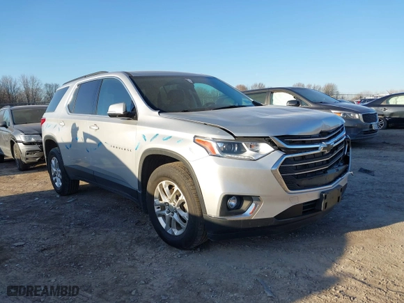 2020 Chevrolet Traverse LT Leather with VIN 1GNEVHKW3LJ256209, listed as a IAAI auction lot 41826165 with 70,109 mi miles. Bid and sale history available at carsss.com. Image 1.