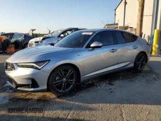 2023 Acura Integra w/A-Spec Package with VIN 19UDE4H3XPA011554, listed as a Copart auction lot 71981864 with 45,882 mi miles and Salvage Title. Bid and sale history available at carsss.com. Image 1.