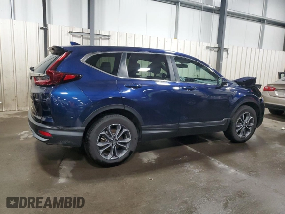 2020 Honda CR-V EX-L with VIN 2HKRW2H81LH634324, listed as a Copart auction lot 60257245 with 47,135 mi miles and Salvage title. Bid and sale history available at DreamBid. Image 3.