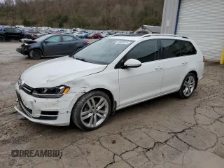 2016 Volkswagen Golf SportWagen TSI S with VIN 3VWC17AU9GM523851, listed as a Copart auction lot 45920874 with 94,924 mi miles. Bid and sale history available at carsss.com. Image 1.