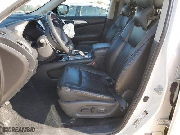 2017 Nissan Pathfinder SL with VIN 5N1DR2MN5HC625055, listed as a Copart auction lot 82647494 with 82,604 mi miles and Salvage Title. Bid and sale history available at carsss.com. Image 7.