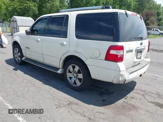 2008 Ford Expedition Limited with VIN 1FMFU20568LA21446, listed as a IAAI auction lot 42636486 with 161,602 mi miles and . Bid and sale history available at DreamBid. Image 3.