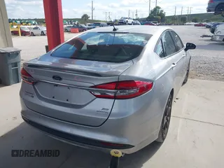 2018 Ford Fusion SE with VIN 3FA6P0HD7JR279726, listed as a IAAI auction lot 41269578 with 86,854 mi miles. Bid and sale history available at carsss.com. Image 4.