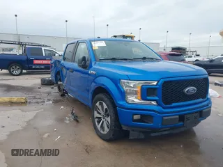 2019 Ford F-150 XL with VIN 1FTEW1CP4KKD88411, listed as a IAAI auction lot 41901481 with 95,247 mi miles and . Bid and sale history available at carsss.com. Image 1.