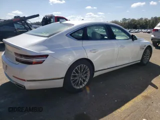 2021 Genesis G80 2.5T with VIN KMTGB4SC7MU046738, listed as a Copart auction lot 44303814 with 66,509 mi miles and . Bid and sale history available at carsss.com. Image 3.