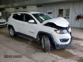 2021 Jeep Compass Altitude with VIN 3C4NJDBB4MT520798, listed as a Copart auction lot 58846915 with 51,819 mi miles and Non repairable. Bid and sale history available at DreamBid. Image 4.