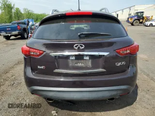 2016 Infiniti QX70 z VIN JN8CS1MW0GM750145, wystawiony jako Copart lot #56013635 z przebiegiem 142 476 mil mil oraz Szkody całkowita. Historia ofert i sprzedaży dostępna na DreamBid. Obrazek 6.