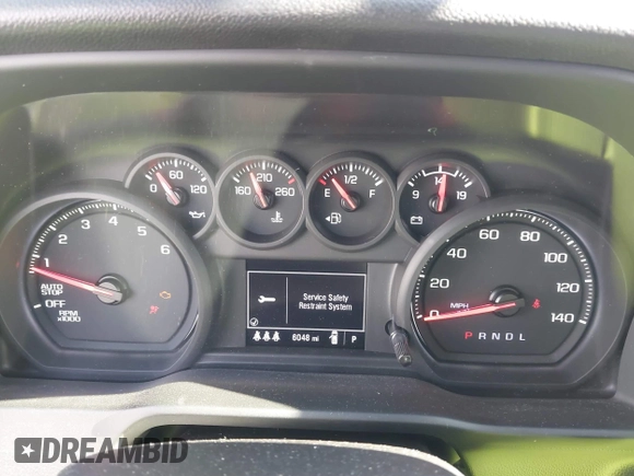 2024 Chevrolet Silverado 1500 Custom with VIN 1GCPABEK7RZ239913, listed as a IAAI auction lot 41631620 with 6,048 mi miles and . Bid and sale history available at DreamBid. Image 7.