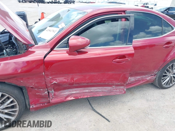2015 Lexus IS 250 with VIN JTHBF1D2XF5077235, listed as a IAAI auction lot 42562762 with 104,674 mi miles and . Bid and sale history available at DreamBid. Image 6.