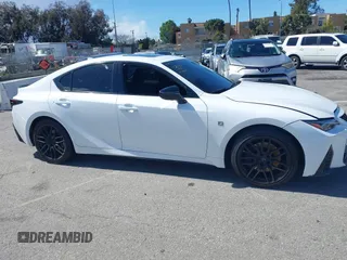 2024 Lexus IS with VIN JTHGZ1B29R5073519, listed as a IAAI auction lot 41777562 with 22,538 mi miles. Bid and sale history available at carsss.com. Image 13.