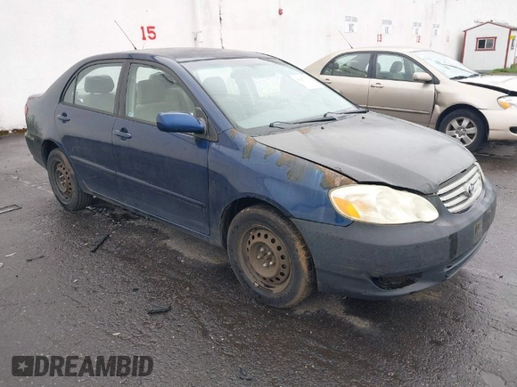 2003 Toyota Corolla CE with VIN 1NXBR32E13Z052044, listed as a IAAI auction lot 42013132 with 230,952 mi miles and . Bid and sale history available at DreamBid. Image 1.