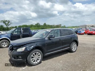 2014 Audi Q5 Premium Plus with VIN WA1LFAFP1EA059110, listed as a Copart auction lot 61858525 with 172,140 mi miles and Salvage title. Bid and sale history available at DreamBid. Image 1.