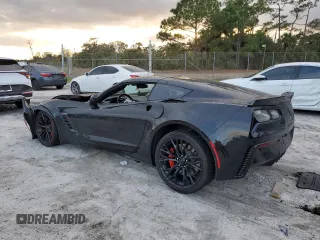 2019 Chevrolet Corvette Z06 2LZ with VIN 1G1YS2D69K5600067, listed as a Copart auction lot 86349484 with 58,295 mi miles and Salvage Title. Bid and sale history available at carsss.com. Image 2.