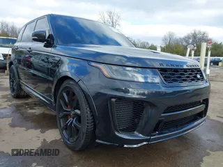 2019 Land Rover Range Rover Sport SVR with VIN SALWZ2SE6KA845929, listed as a IAAI auction lot 41557635 with 77,622 mi miles and . Bid and sale history available at DreamBid. Image 6.