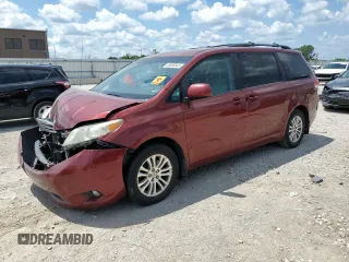 2011 Toyota Sienna XLE AAS with VIN 5TDYK3DC3BS088710, listed as a Copart auction lot 63868045 with 242,530 mi miles and Clean title. Bid and sale history available at DreamBid. Image 1.