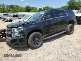 2018 Chevrolet Tahoe Commercial z VIN 1GNLCDECXJR206820, wystawiony jako Copart lot #54764845 z przebiegiem 157 668 mil mil oraz Szkoda całkowita • Salvage title. Historia ofert i sprzedaży dostępna na DreamBid. Obrazek 1.