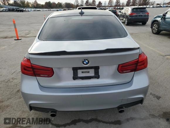 2017 BMW 3 Series 340i xDrive with VIN WBA8B7C31HA190096, listed as a Copart auction lot 82224424 with 89,531 mi miles and Salvage Title. Bid and sale history available at carsss.com. Image 6.