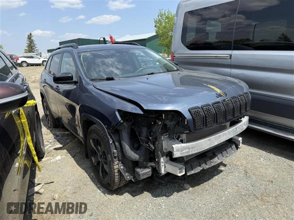 2022 Jeep Cherokee Latitude Lux with VIN 1C4PJMMX1ND513185, listed as a Copart auction lot 58665695 with 80,120 mi miles and Salvage title. Bid and sale history available at DreamBid. Image 4.