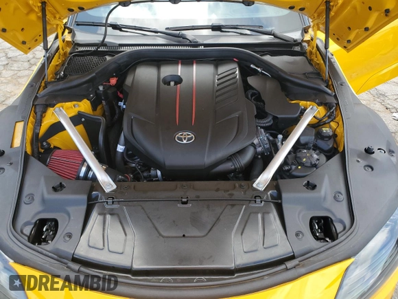 2021 Toyota Supra 3.0 with VIN WZ1DB0C07MW042452, listed as a Copart auction lot 63493005 with Not provided miles and Clean title. Bid and sale history available at DreamBid. Image 11.