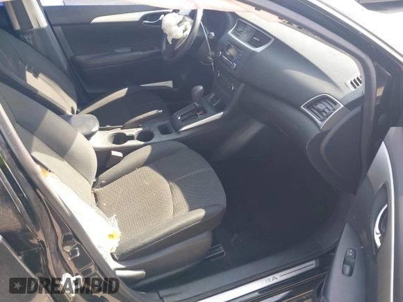 2017 Nissan Sentra SV with VIN 3N1AB7AP2HY335185, listed as a IAAI auction lot 42158185 with 41,043 mi miles and . Bid and sale history available at carsss.com. Image 5.