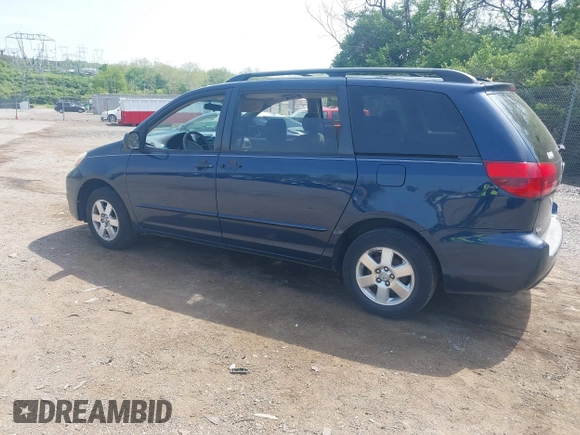 2004 Toyota Sienna CE with VIN 5TDZA23C74S213696, listed as a IAAI auction lot 42168861 with 278,543 mi miles and . Bid and sale history available at DreamBid. Image 3.