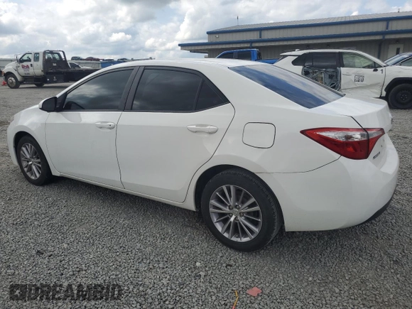 2014 Toyota Corolla L with VIN 2T1BURHE7EC112339, listed as a Copart auction lot 59408665 with Not provided miles and Salvage title. Bid and sale history available at DreamBid. Image 2.