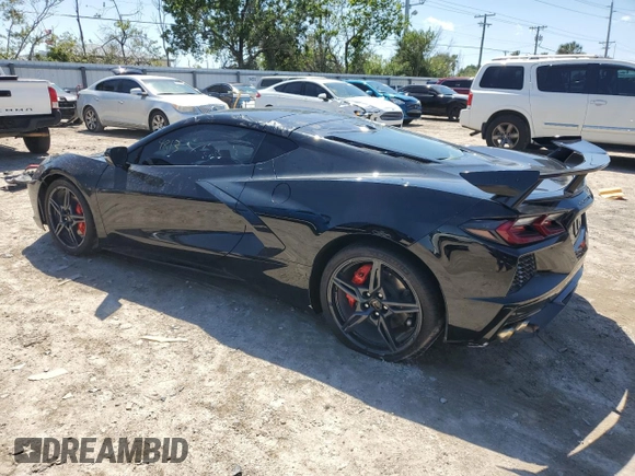 2023 Chevrolet Corvette 2LT with VIN 1G1YB2D44P5133050, listed as a Copart auction lot 48822614 with 4,813 mi miles. Bid and sale history available at carsss.com. Image 2.
