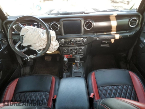 2020 Jeep Wrangler Unlimited Willys with VIN 1C4HJXDN4NW122752, listed as a Copart auction lot 61615714 with 23,934 mi miles and Clean Title. Bid and sale history available at DreamBid. Image 8.