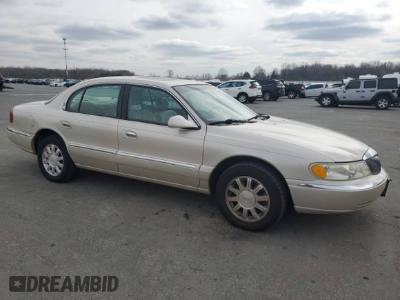 2001 Lincoln Continental z VIN 1LNHM97V71Y711352, wystawiony jako Copart lot #46235305 z przebiegiem 122 786 mil mil oraz Szkoda całkowita • Salvage title. Historia ofert i sprzedaży dostępna na DreamBid. Obrazek 4.