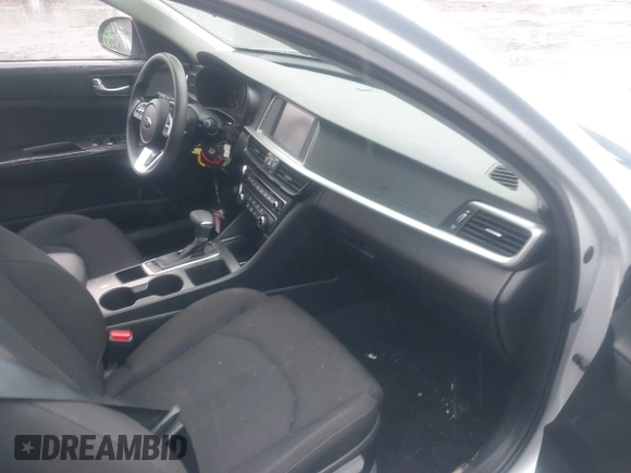 2019 Kia Optima LX with VIN 5XXGT4L31KG348622, listed as a IAAI auction lot 41726487 with 100,286 mi miles. Bid and sale history available at carsss.com. Image 5.
