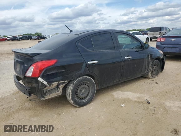 2017 Nissan Versa SV with VIN 3N1CN7AP8HL817396, listed as a Copart auction lot 51147225 with 118,177 mi miles and Salvage title. Bid and sale history available at DreamBid. Image 3.