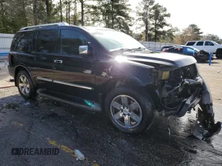 2014 Nissan Armada Platinum z VIN 5N1BA0NF8EN612889, wystawiony jako Copart lot #43404625 z przebiegiem 237 289 mil mil oraz Szkoda całkowita • Salvage title. Historia ofert i sprzedaży dostępna na DreamBid. Obrazek 4.