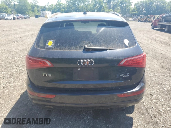 2012 Audi Q5 Premium Plus with VIN WA1LFAFP0CA051643, listed as a Copart auction lot 63647065 with 203,877 mi miles and Clean title. Bid and sale history available at DreamBid. Image 6.