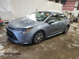 2021 Toyota Corolla Hybrid LE with VIN JTDEAMDEXMJ028209, listed as a Copart auction lot 81878484 with 114,746 mi miles and Clean Title. Bid and sale history available at carsss.com. Image 1.