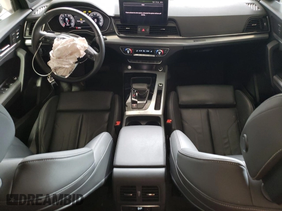 2023 Audi Q5 Sportback S line Premium Plus with VIN WA15AAFY9P2045081, listed as a Copart auction lot 58192475 with 40,107 mi miles and Salvage title. Bid and sale history available at DreamBid. Image 8.