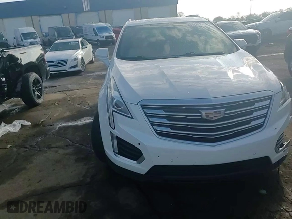 2018 Cadillac XT5 Luxury AWD with VIN 1GYKNDRS2JZ108049, listed as a Copart auction lot 55487815 with 142,632 mi miles and Salvage title. Bid and sale history available at DreamBid. Image 14.