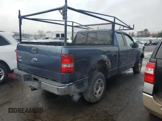 2005 Ford F-150 XLT with VIN 1FTPX14525FA80203, listed as a Copart auction lot 50948815 with 128,080 mi miles and Clean Title. Bid and sale history available at carsss.com. Image 3.