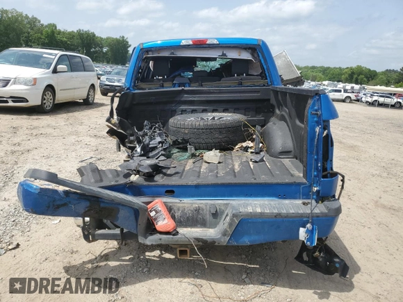 2019 Ford F-150 XL with VIN 1FTEW1E59KFD49799, listed as a Copart auction lot 56962405 with Not provided miles and Salvage title. Bid and sale history available at DreamBid. Image 6.