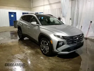 2025 Hyundai Tucson Limited with VIN 5NMJECDE4SH475053, listed as a Copart auction lot 87214574 with 1,299 mi miles and Salvage Title. Bid and sale history available at carsss.com. Image 14.