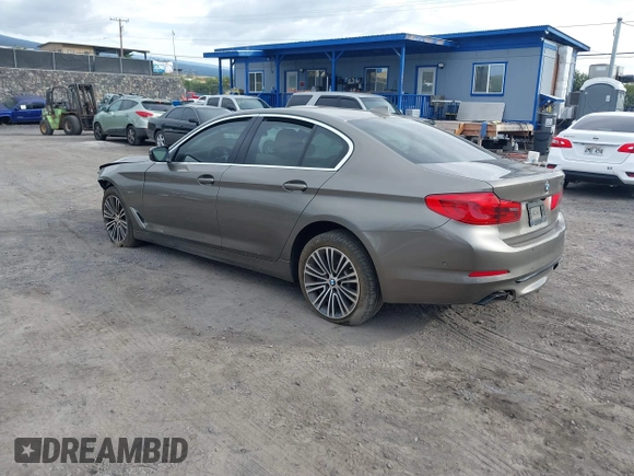 2019 BMW 5 Series 540i with VIN WBAJE5C52KWA98653, listed as a IAAI auction lot 41398589 with Not provided miles and . Bid and sale history available at DreamBid. Image 3.