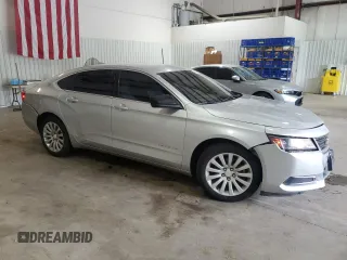 2016 Chevrolet Impala LS with VIN 1G11Z5SA8GU164525, listed as a Copart auction lot 52069595 with 200,385 mi miles and Salvage title. Bid and sale history available at DreamBid. Image 4.