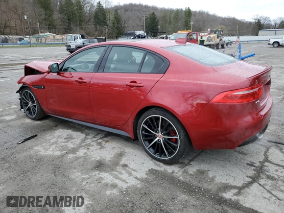 2018 Jaguar XE with VIN SAJAM4FV1JCP17642, listed as a Copart auction lot 45927863 with 25,324 mi miles and . Bid and sale history available at DreamBid. Image 2.
